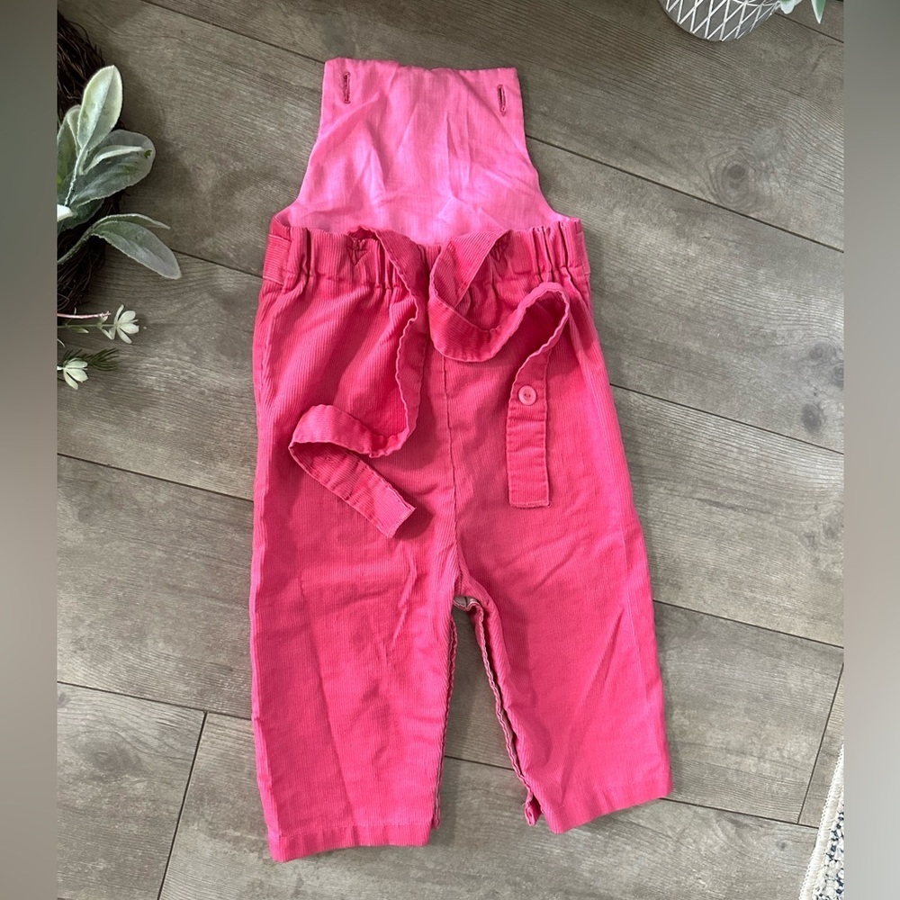 Pink Kids Overalls - Picture 3 of 16